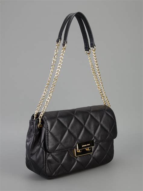 michael kors quilted chain shoulder bag